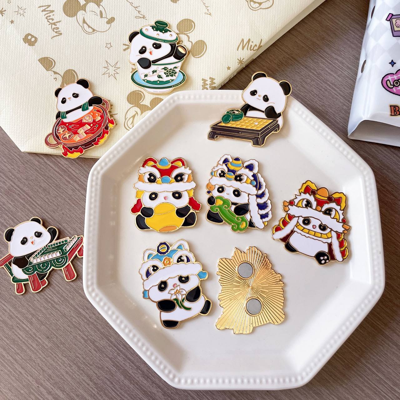 Chinese - Mongsay Panda (Refri Magnet type)